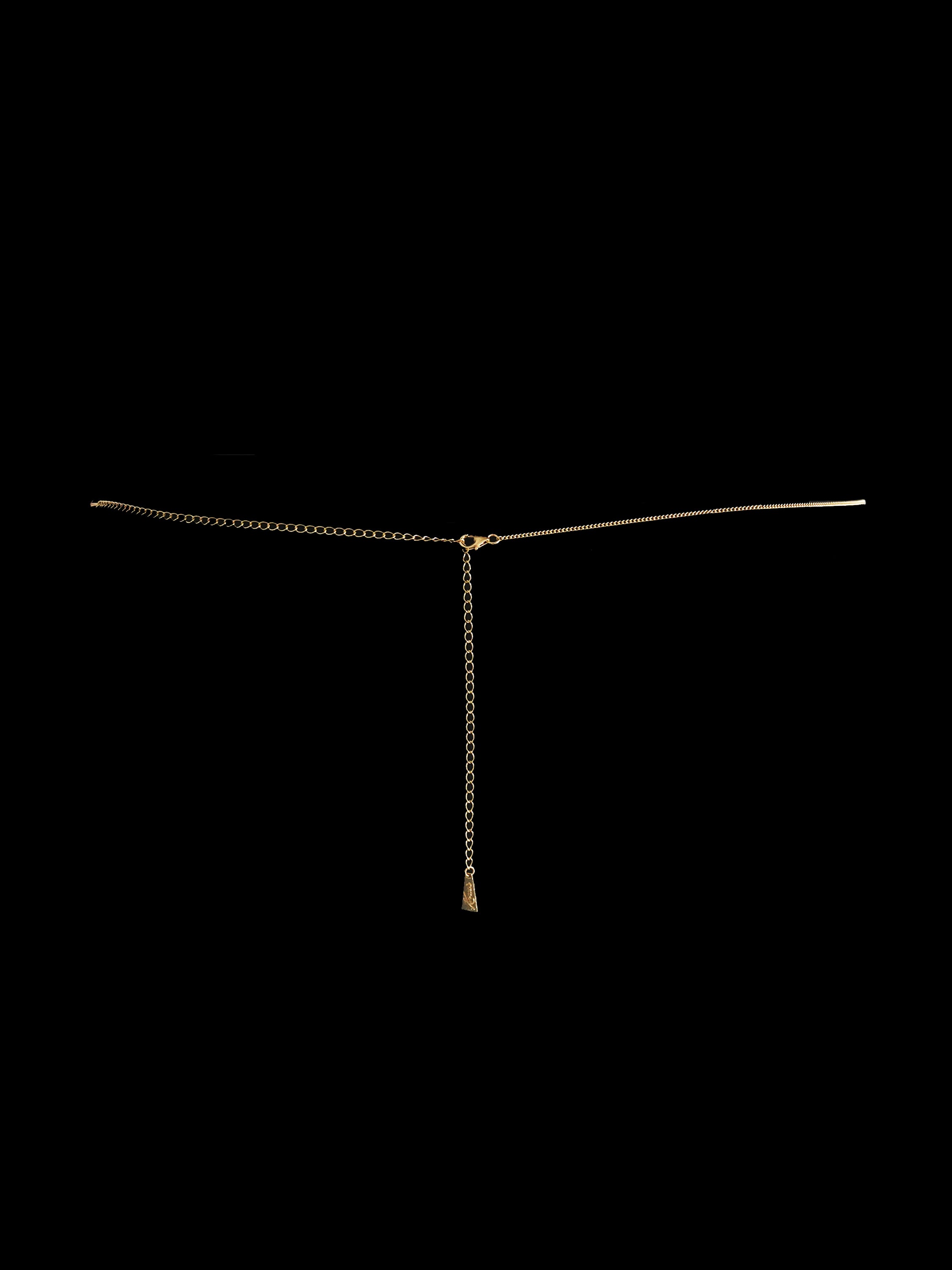 Azura Golden Citrine Belly Chain