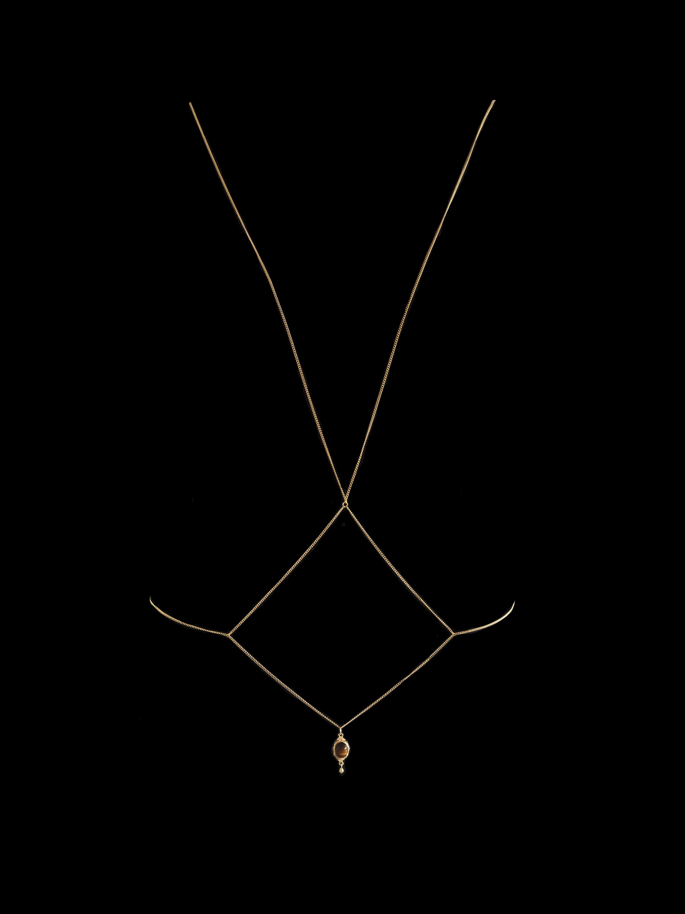 Sari Tiger’s Eye Bodychain