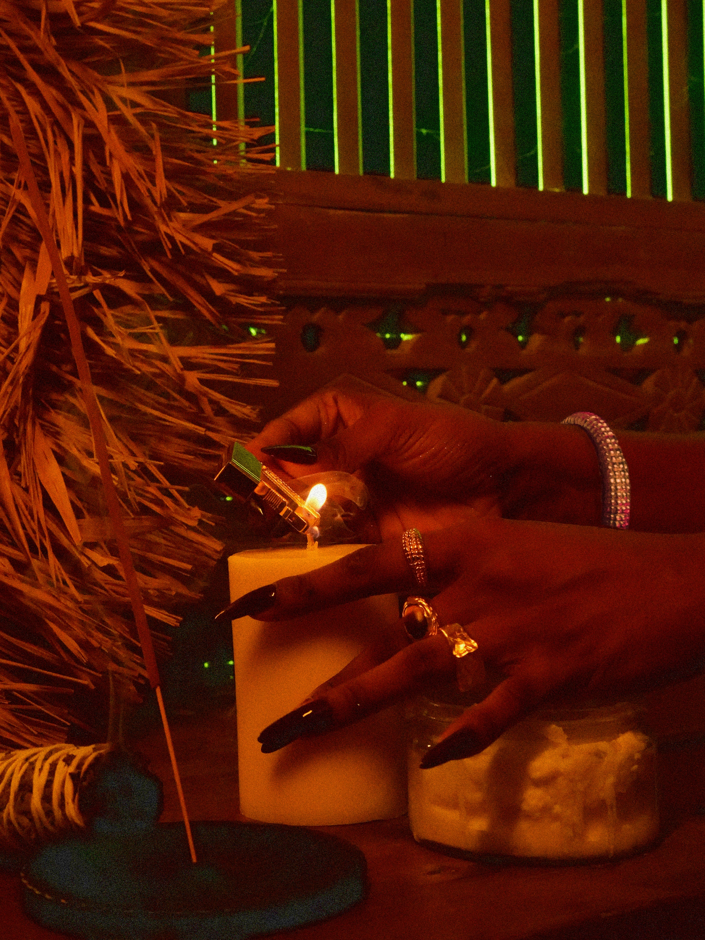 Rio Python Textured Bracelet