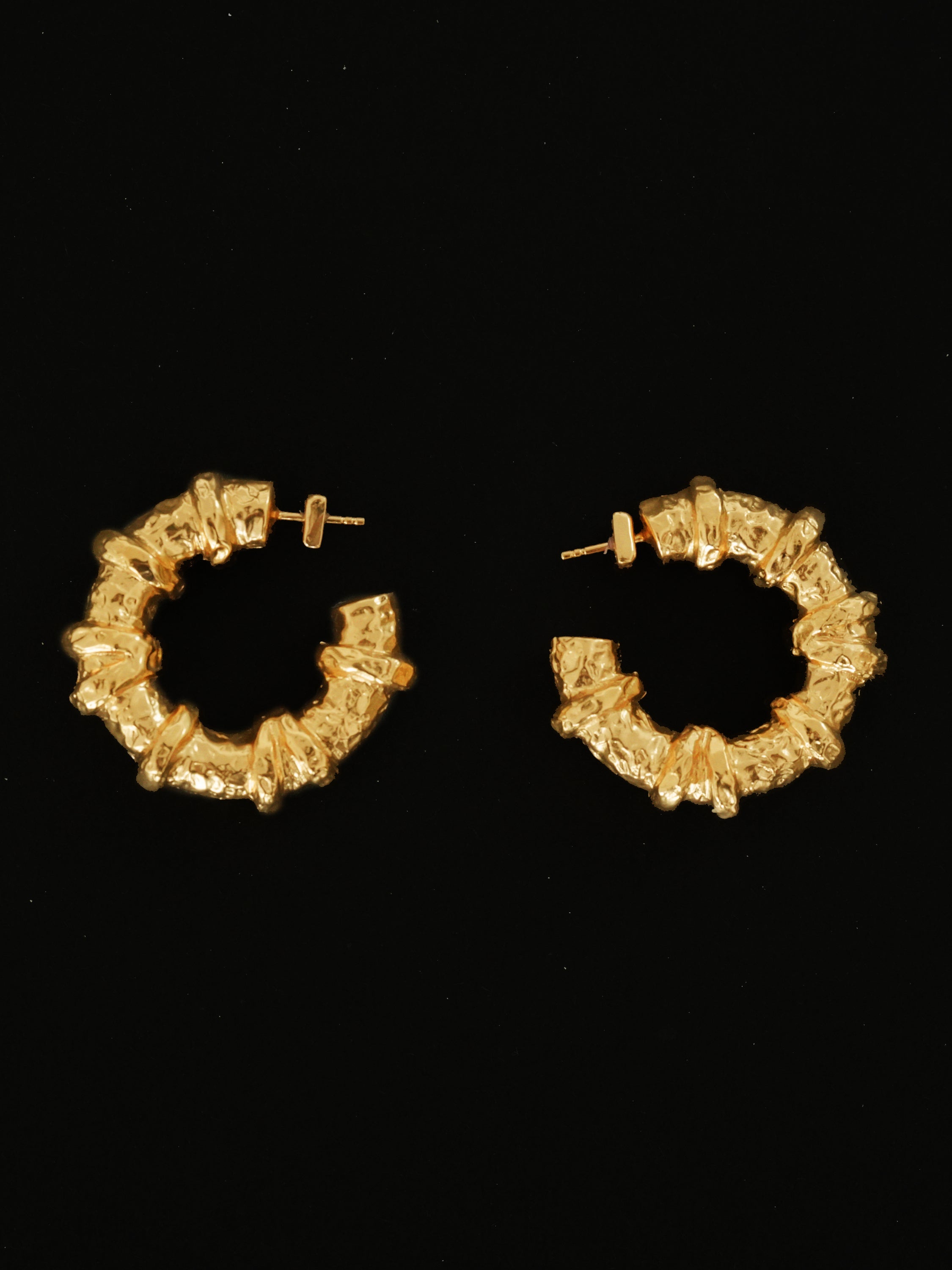 Raina Chunky Adorned 39mm Hoops