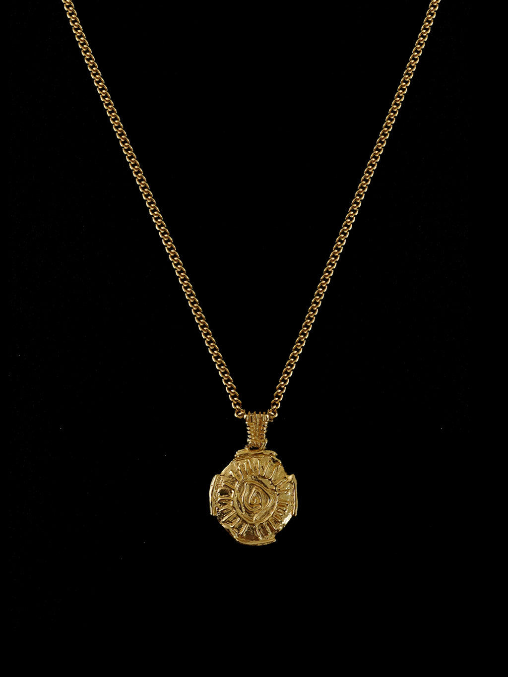 Selena Solar Pendant Necklace