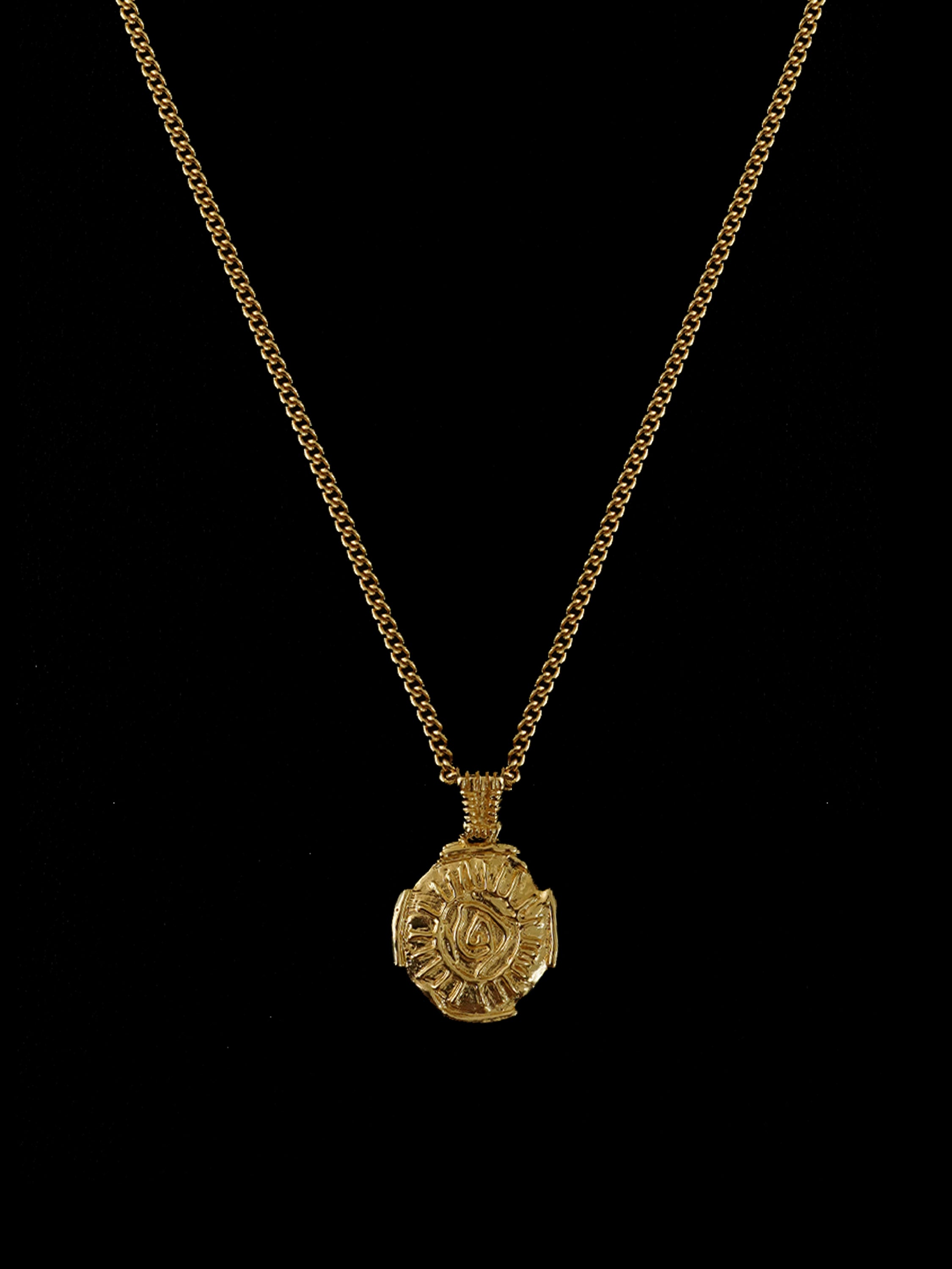 Selena Solar Pendant Necklace