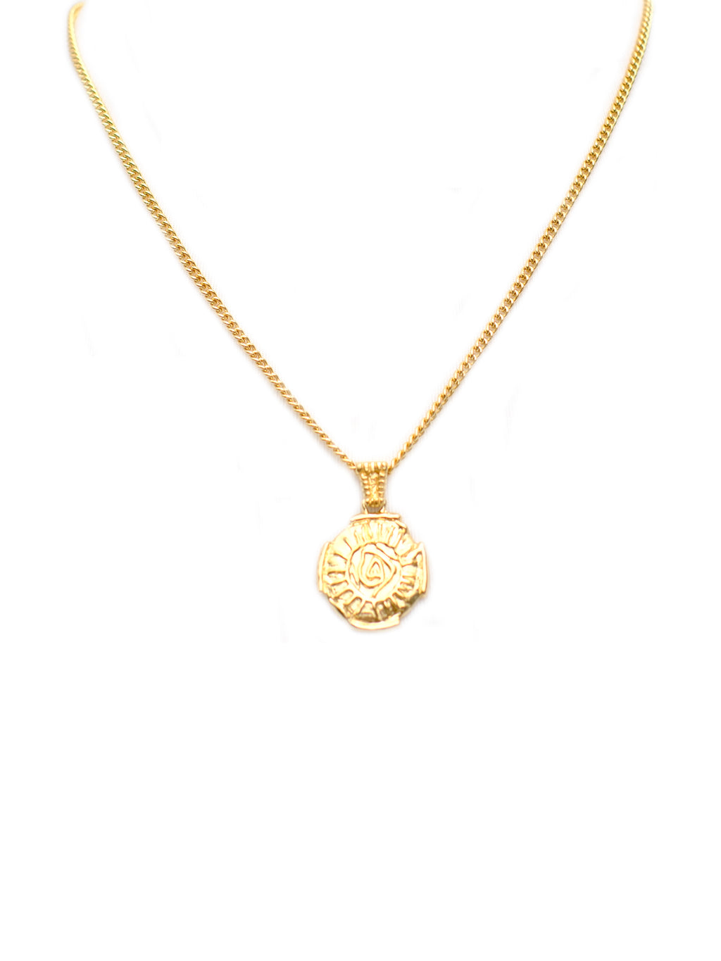 Selena Solar Pendant Necklace