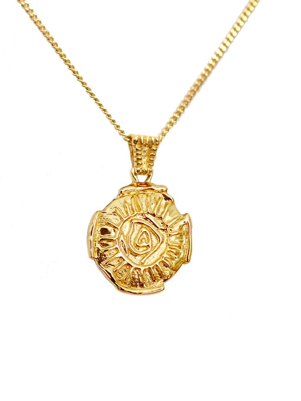 Selena Solar Pendant Necklace