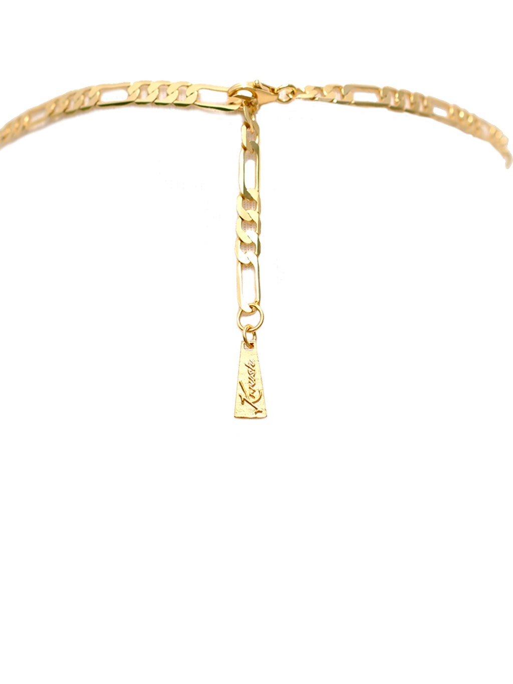 Xara Tiger's Eye Pendant Chain Choker